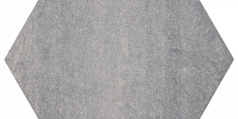 Soft Comfort Zeskant 60/52,5x30x4 cm Grezzo