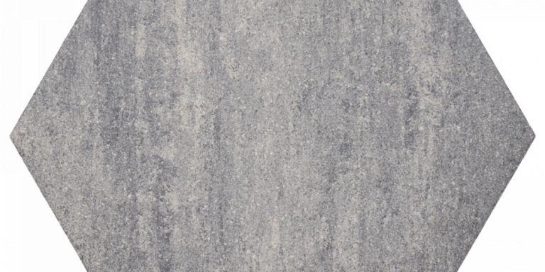Soft Comfort Zeskant 60/52,5x30x4 cm Grezzo