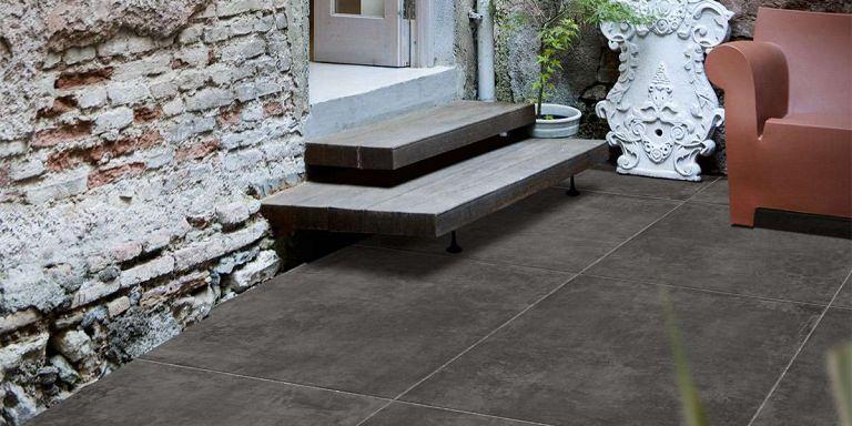 BETONOPTIK DARK 80x80x3 cm