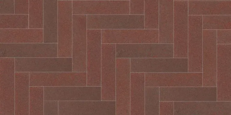 ExcluKera Waalformaat 20x5x7 cm rood-zwart met deklaag