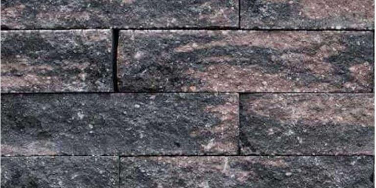Wallblock Split Brons 12x15x60 cm