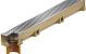 Euroline goot 100cm H60 incl. verzink rooster en onderuit loop Ø110