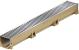 Euroline goot,100cm, H6cm incl. verzinkt rooster