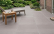 GeoCeramica Solid Stone Grey 90x90x4 cm