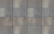 GraniPlus Grijs/Zwart 20x30x6 cm