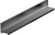 Slotline opzetelement verz.staal 100cm