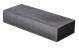 Schellevis Oud Hollandse Traptrede Massief Antraciet 50x37x15 cm