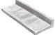 Schellevis Oud Hollandse Traptrede L-Model Grijs 100x40x15 cm