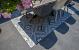 GeoCeramica Concreet Flower Decorate 60x60x4 cm