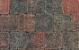 Tambour Rood/Zwart 20x20x6 cm