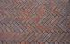 Gebakken Waalformaat Snake Paars-rood 20x5x6 cm