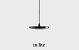 In-lite hanglamp DISC PENDANT BLACK 12V