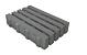 EcoSteen Stroke Antraciet 60x40x12