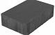 Terras+ Steen 20x30x8 cm Nero