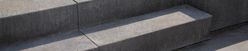 Traptreden en betonelementen