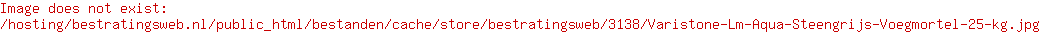Varistone Lm Aqua Steengrijs Voegmortel 25 kg