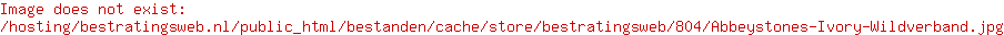 Abbeystones Ivory Wildverband