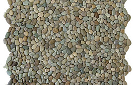1,00m2 MA-63 Mini Pebbles Olijf 30x30 UC