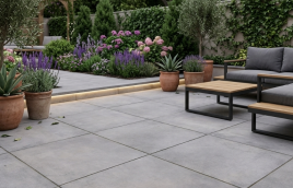 Triagres Craft Dark Grey 80x80x3 cm