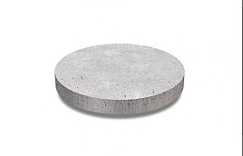 Oud Hollandse Tegel Rond Grijs 100x100x7cm