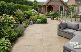 GeoCeramica Patch Plus Beige 90x90x4 cm