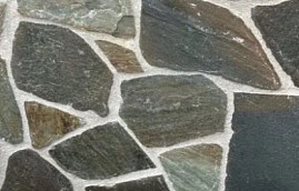 Robusto Kwartsiet Olive Flagstones