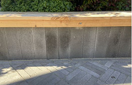 Wallblock New Taupe 15x15x60 cm