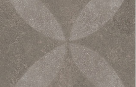 Solostone Unico Flower Dec Brown 80x80x3 cm