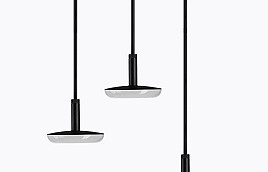 in-lite hanglamp SWAY PENDANT 100-230V TRIPLE Black