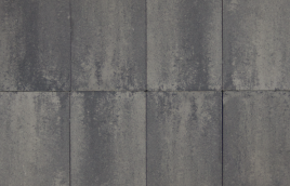 GraniPlus Grijs/Zwart 60x30x6 cm