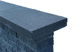 Wallblock Afdekplaat Antraciet 60x30x6 cm