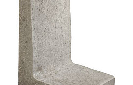 L-element Grijs 100x50x50 cm