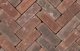 Kerry Vida UDF60 Rood Bruin Bezand 20x6,5x6 cm