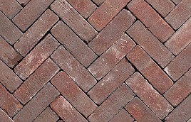 Ruston Natura DF Rood Paars Bezand 20x6,5x8,5 cm