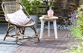 Novoton Vida WF Bruin Rood Bezand 20x5x8,5 cm