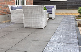 Optimum Liscio Silver 60x60x4 cm