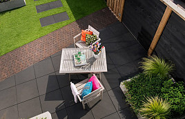 Furora Premium Antraciet 60x60x4 cm