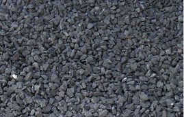 Basalt split antraciet/zwart 11-16 mm zak 25 kg (hardloper)