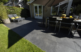 GeoCeramica Cendre Feu 60x60x4 cm