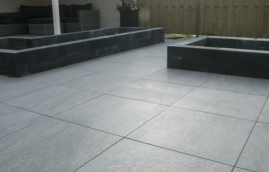GeoCeramica Fiordi Fumo 60x60x4 cm