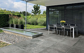 GeoCeramica Chateaux Antracite 60x60x4 cm