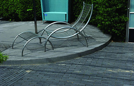 Abbeystones Nero (met deklaag) 20x5x7 cm