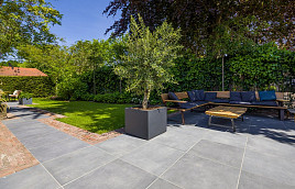 GeoCeramica Flow Smoke 80x80x4 cm