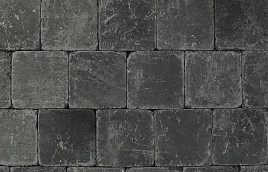 Tambour Antraciet 20x20x6 cm