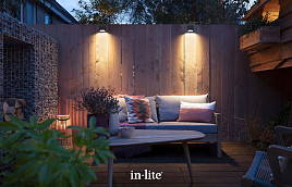 In-lite wandlamp WEDGE DARK