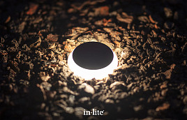 in-lite grondspot PUCK SILVER 60 mm