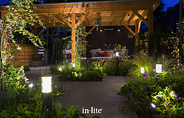 In-lite hoge staande lamp LIV DARK