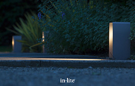 in-lite staande lamp ACE DOWN SILVER