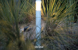 in-lite hoge staande lamp LIV WHITE