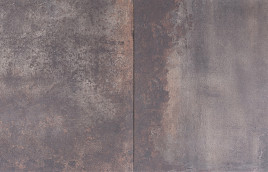 GeoCeramica Corten Steel 60x60x4 cm